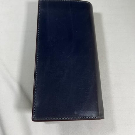 COACH  ネイビー長財布