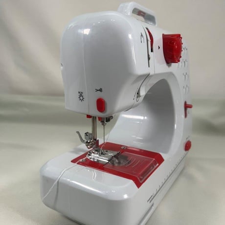 Compact Sewing machne   SISコンパクト電動ミシン　レッド