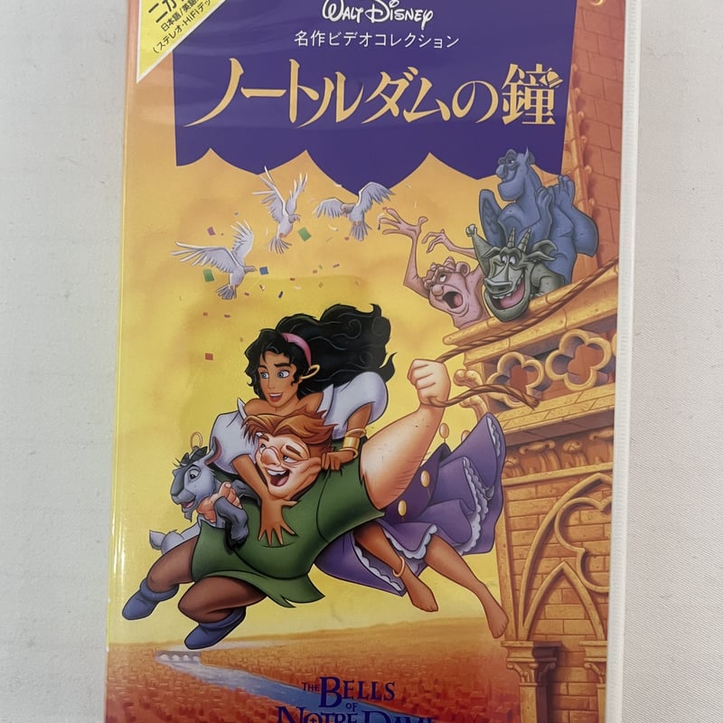 ☆Disney☆ ノートルダムの鐘 VHS風 ピアス ノートルダムの鐘 | tomodachi store
