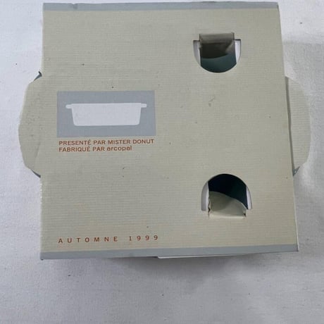 ミスタードーナツ景品　耐熱ガラス製器具