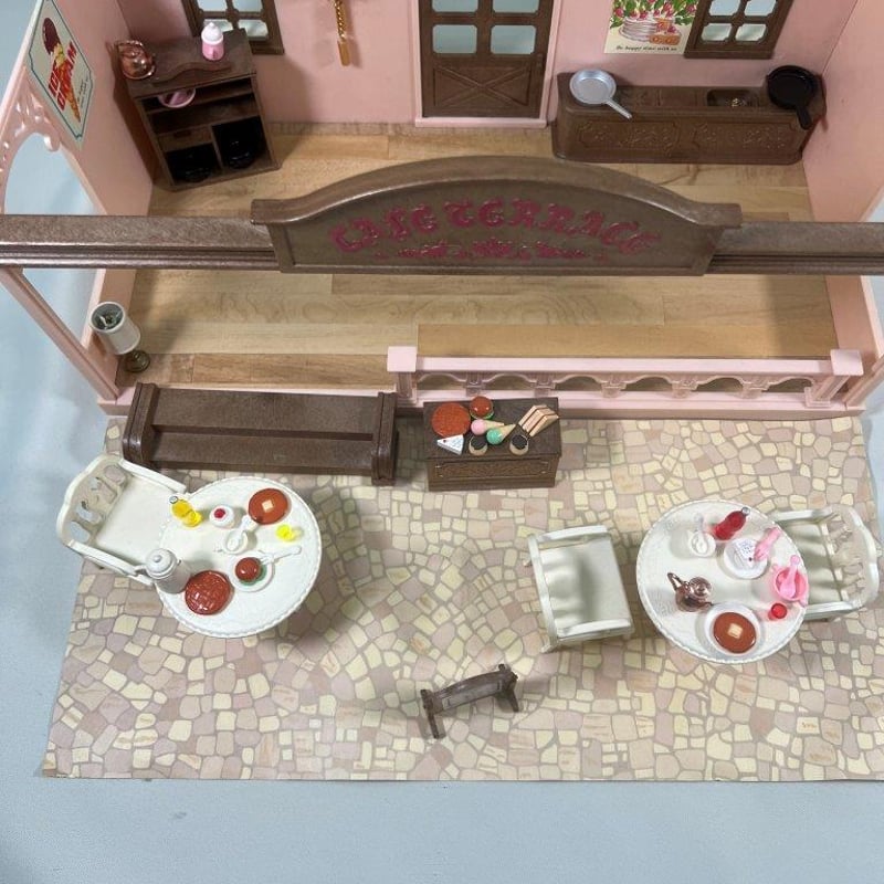 シルバニア 昭和 カフェテラス カフェ 希少 レア レトロ