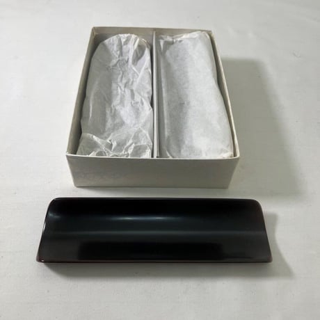 おしぼり皿　うるし工芸　漆器　米永商店
