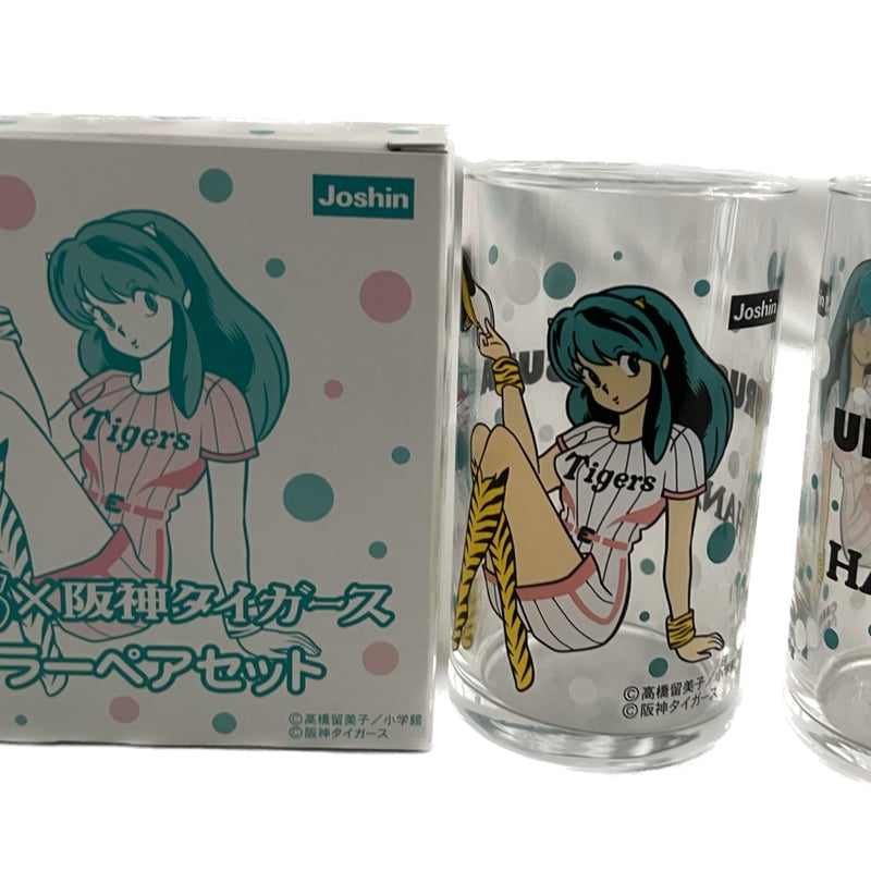 うる星やつら×阪神タイガースコラボグッズ他 うる星やつら×阪神タイガース タンブラーペアセット Joshin