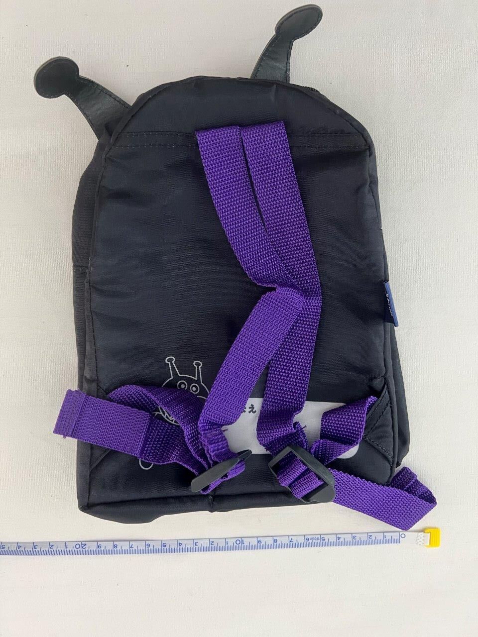 バイキンマン リュック ボア コーデュロイ 黒 紫 ばいきんまんボアリュック | それいけ！アンパンマン