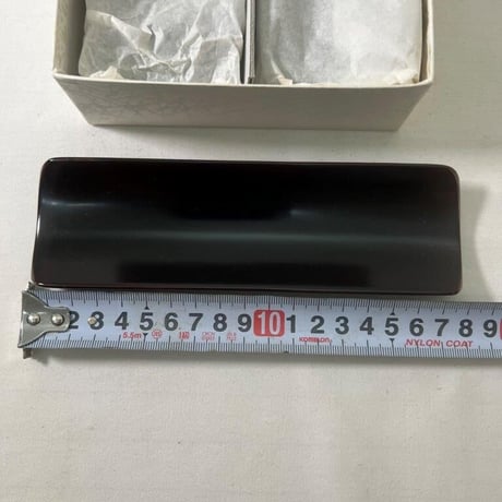 おしぼり皿　うるし工芸　漆器　米永商店