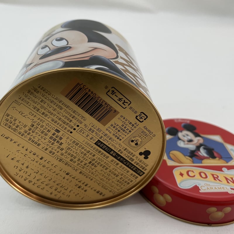 空き缶（ディズニーのクランチチョコ） 販売 ディズニー チョコ