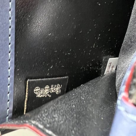 COACH  ネイビー長財布