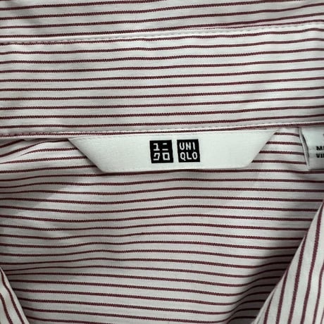 赤白ボダーシャツ　　ユニクロ　　Lサイズ