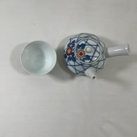 湯吞み急須セット　5客　香蘭社