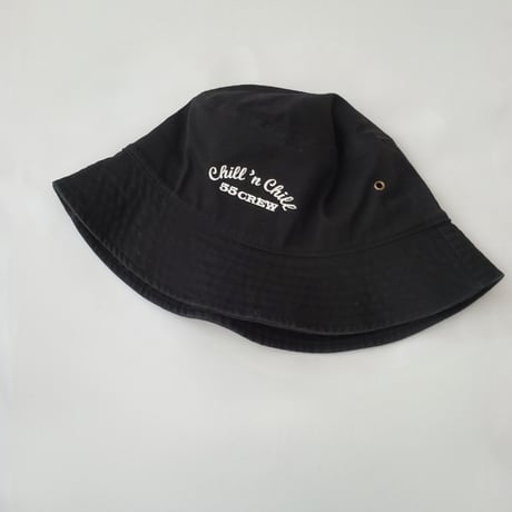 55CREW Original"Chill and Chill"embroidery bucket hat