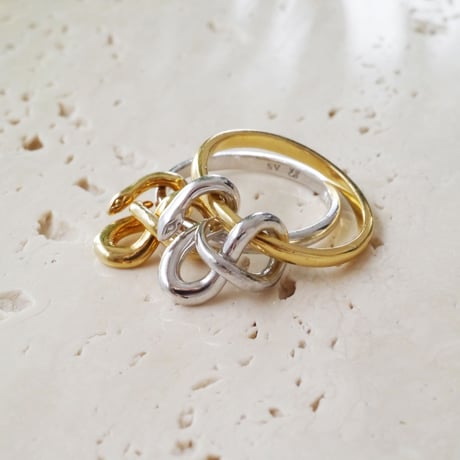 【即売品】Ring : Asclepius / Silver×Gold 12号