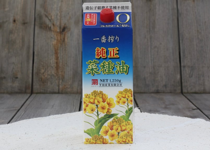 純正菜種油 一番搾り Pure rapeseed oil | オーガニックスーパーあすの葉