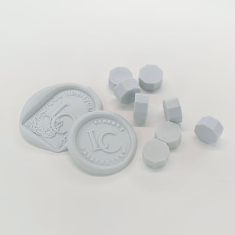 Sealing Wax Octagon matte series/20. 藍白 Aijiro/