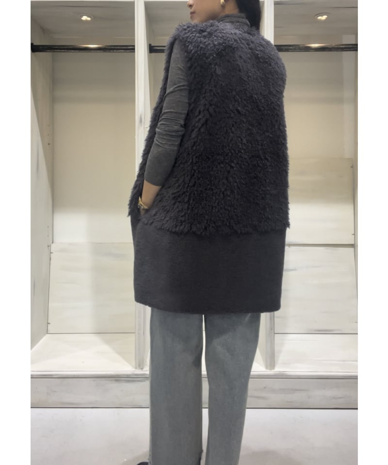 パシオーネ　エコファージレ　チャコール PASSIONE パシオーネエコファージレベストチャコール