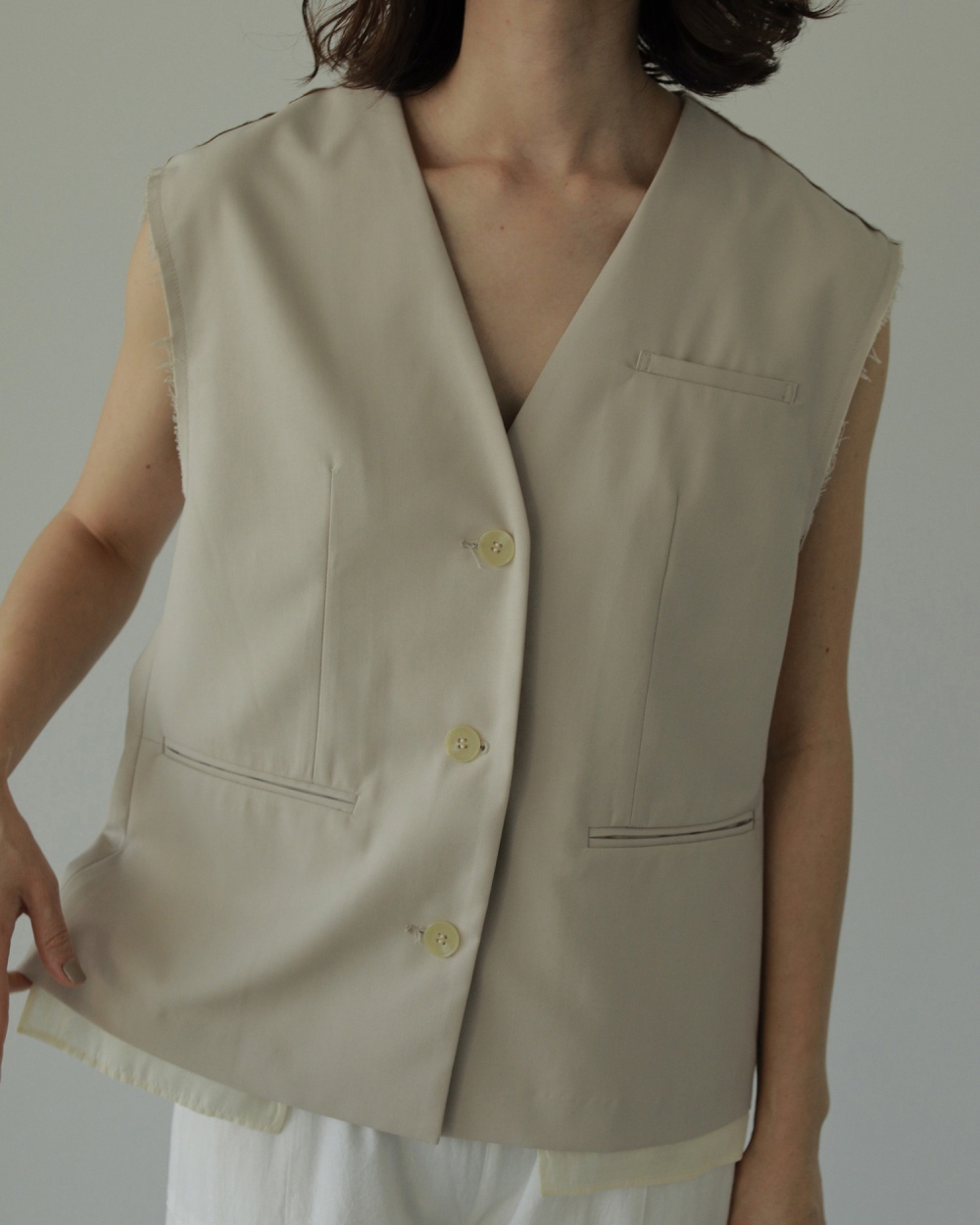 ànuke（アンヌーク）』Cutoff Twill Vest/カットオフツイルベスト | ル