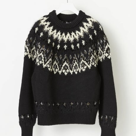 『COOHEM(コーヘン）』NORDIC KNIT PULLOVER