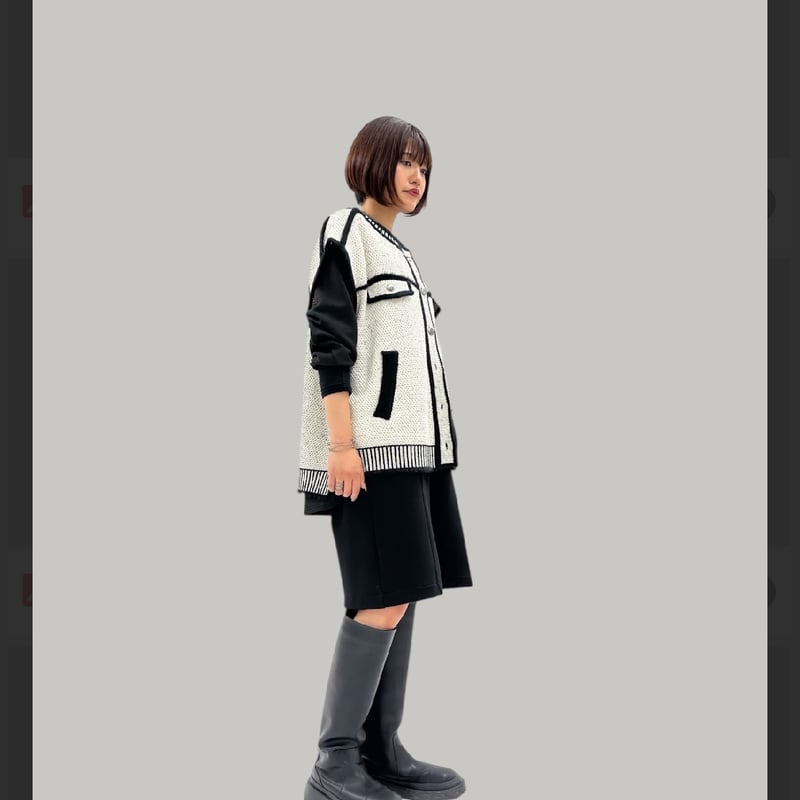 値下げしました！AMOMENTO ダークグレー ストライプ ベスト AMOMENTO ダークグレー ストライプ ベスト