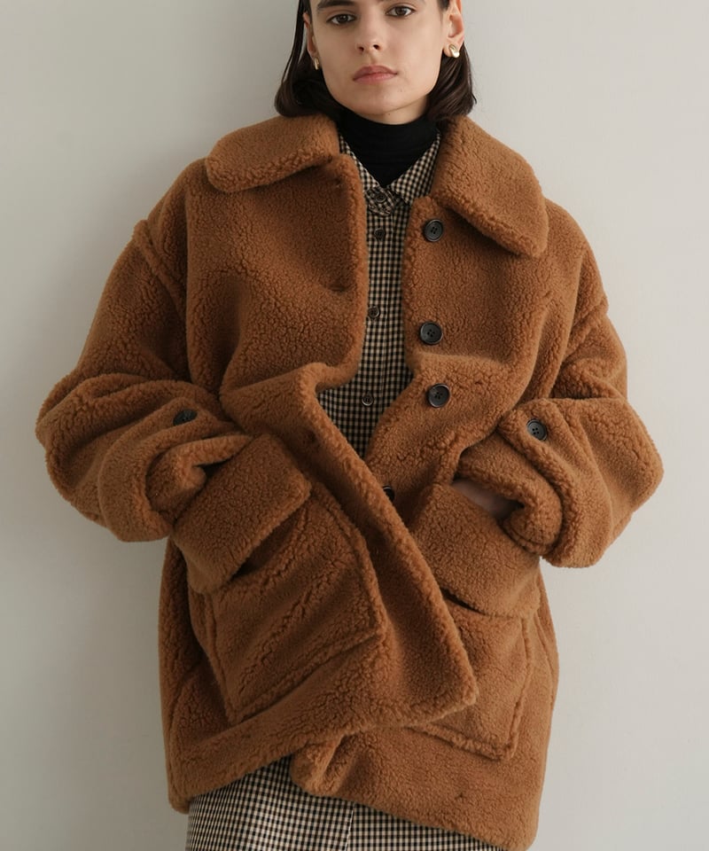 CLANE ボアジャケット CLANE コート リバーシブル ボア ジャケット