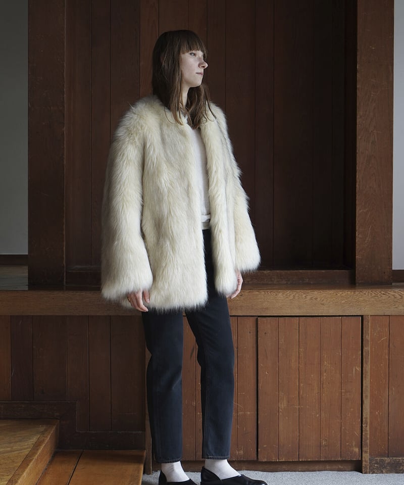 CLANE』NO COLLAR VOLUME ECO FUR COAT | ルルドオンライン CLANE』NO COLLAR VOLUME ECO FUR COAT | ルルドオンライン