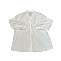 CLOCHE（クロシェ）』キュプラ混バックスリットチェックシャツ