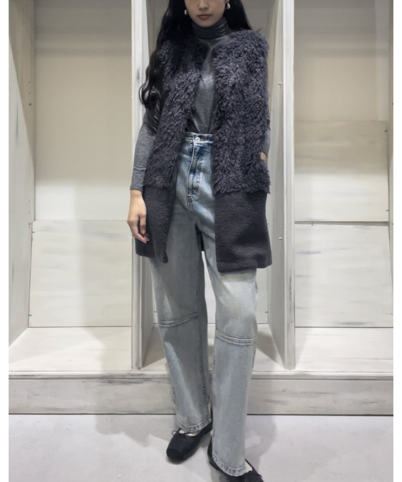 パシオーネ　エコファージレ　チャコール PASSIONE パシオーネエコファージレベストチャコール