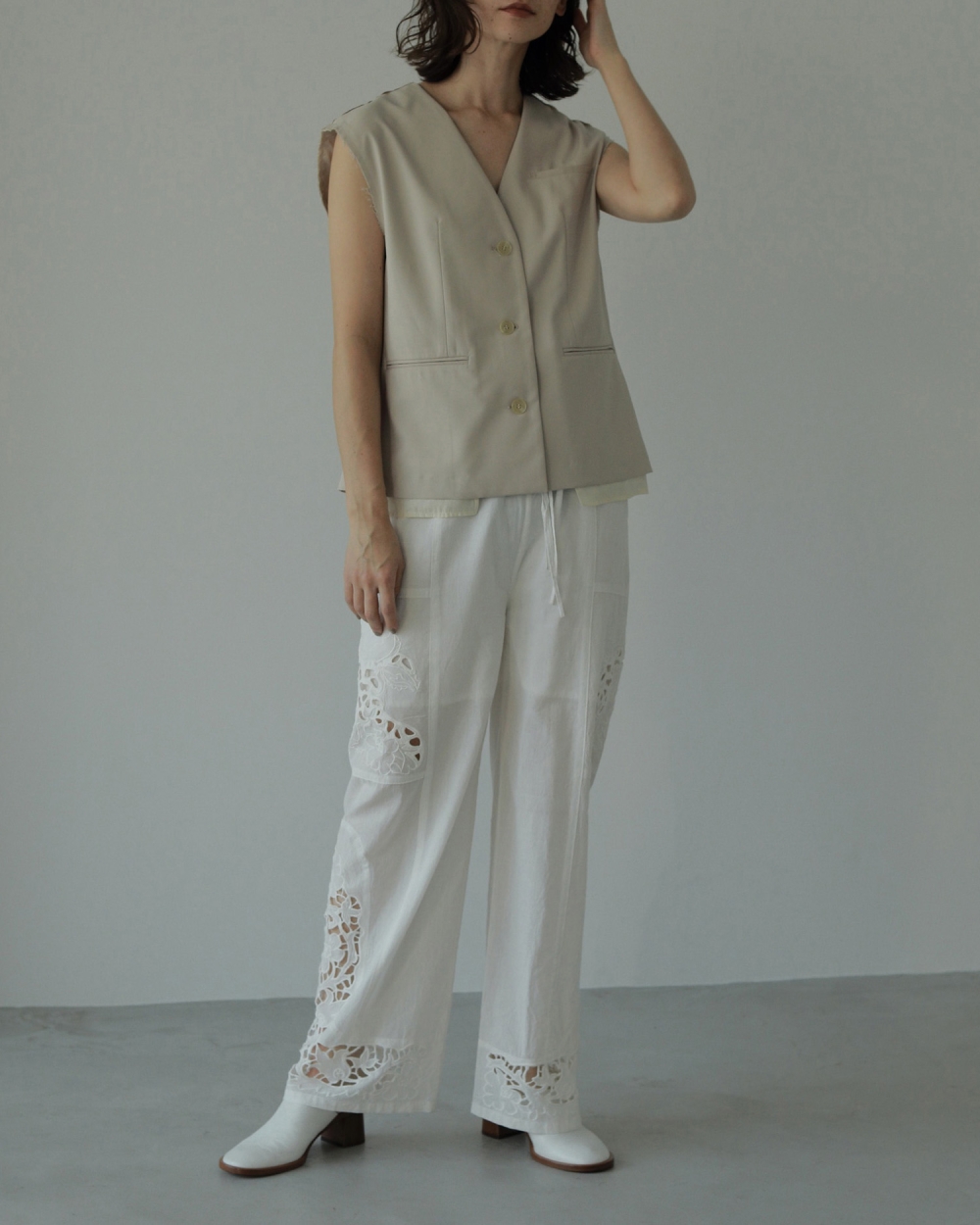 ànuke（アンヌーク）』Cutoff Twill Vest/カットオフツイルベスト | ル