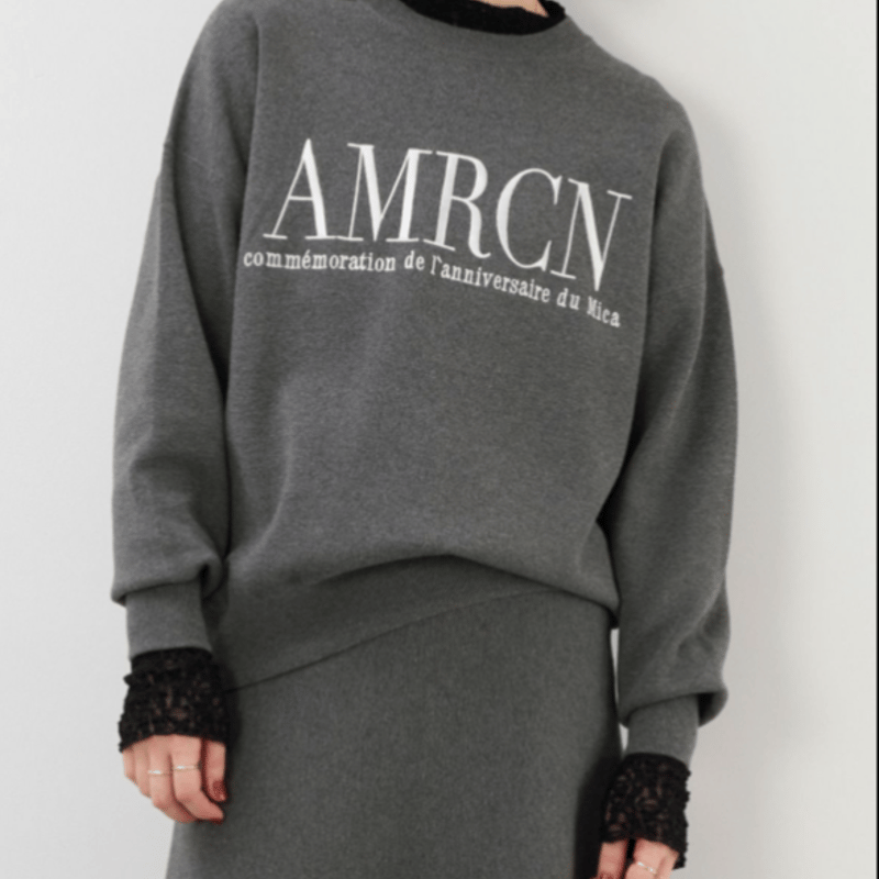 AMERICANA×MICA&DEAL×MMNロゴスウェットプルオーバー AMERICANA×MICA&DEAL×MMNロゴスウェットプルオーバー - メルカリ