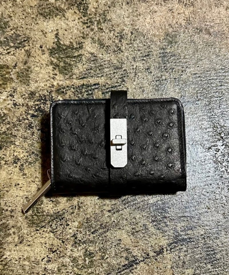 M.U.L. ハーフラウンドウォレット リザード型押し 新品未使用品 M.U.L. ハーフラウンドウォレット リザード型押し 新品未使用品 M.U.L