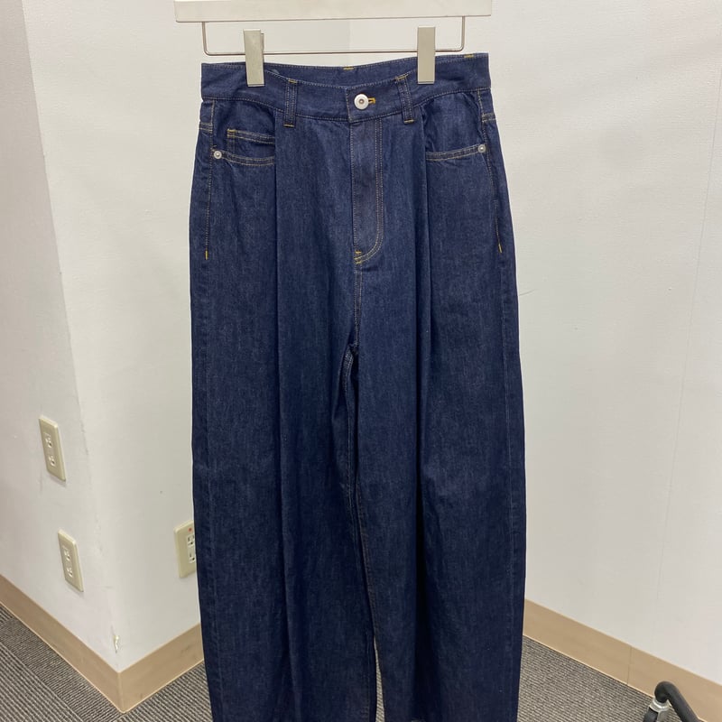 cafune（カフネ）』タックワイドジーンズ | ルルドオンライン LOURDES