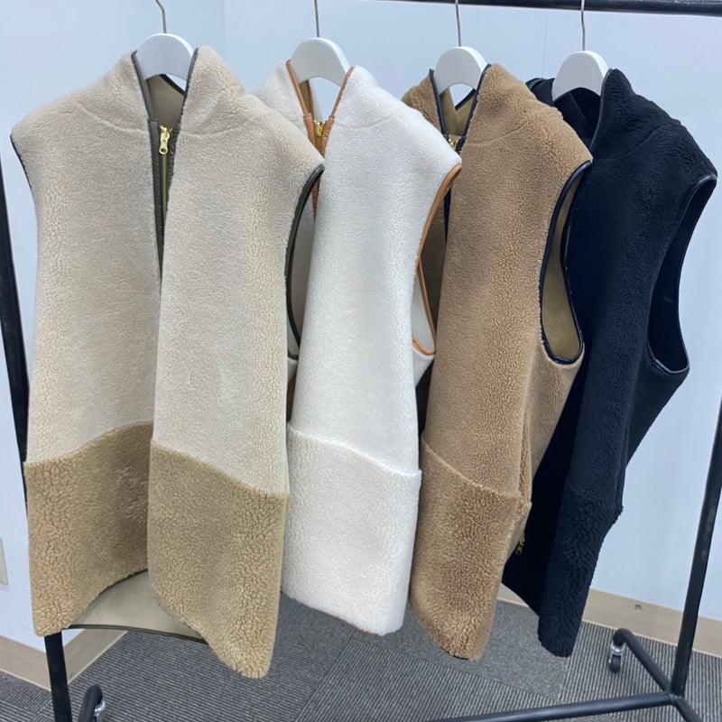 RISLEY（リズレイ）』2WAYボアベスト | ルルドオンライン