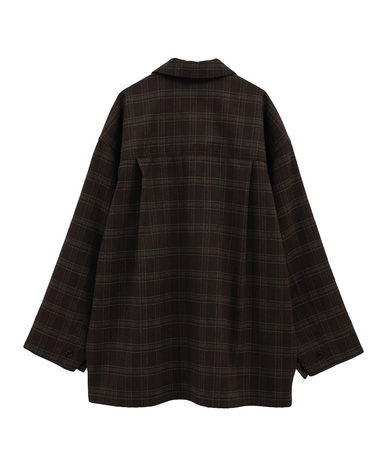 CLANE(クラネ)』CHECK POCKET OVER SHIRT | ルルドオンライン  