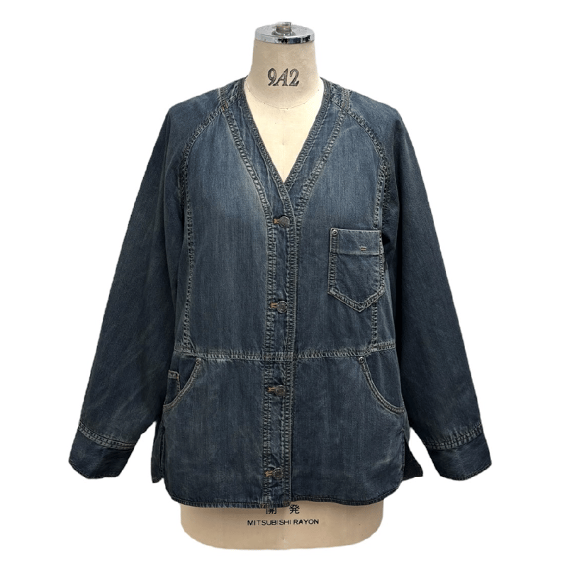 先行予約分『ayane（アヤン）』裏キルトダンガリージャケット 855706