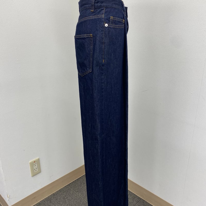 cafune（カフネ）』タックワイドジーンズ | ルルドオンライン