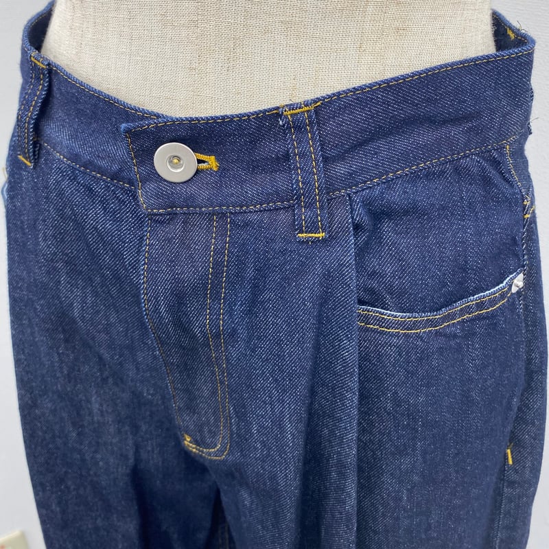 cafune（カフネ）』タックワイドジーンズ | ルルドオンライン