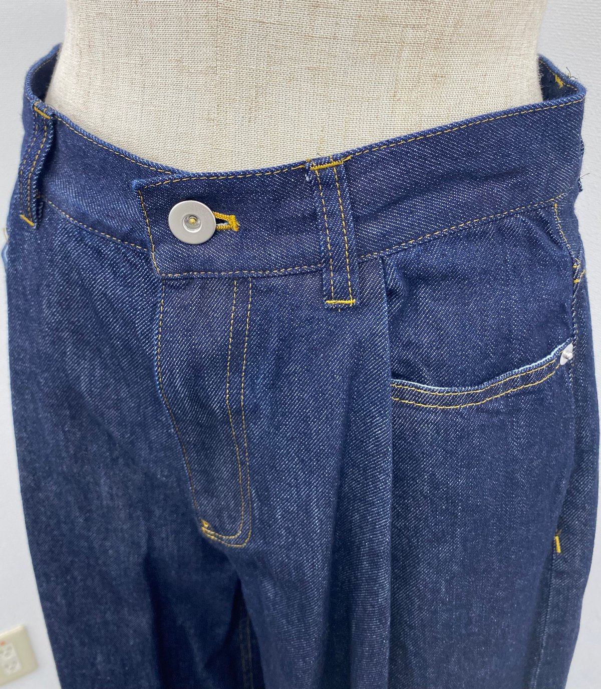 cafune（カフネ）』タックワイドジーンズ | ルルドオンライン