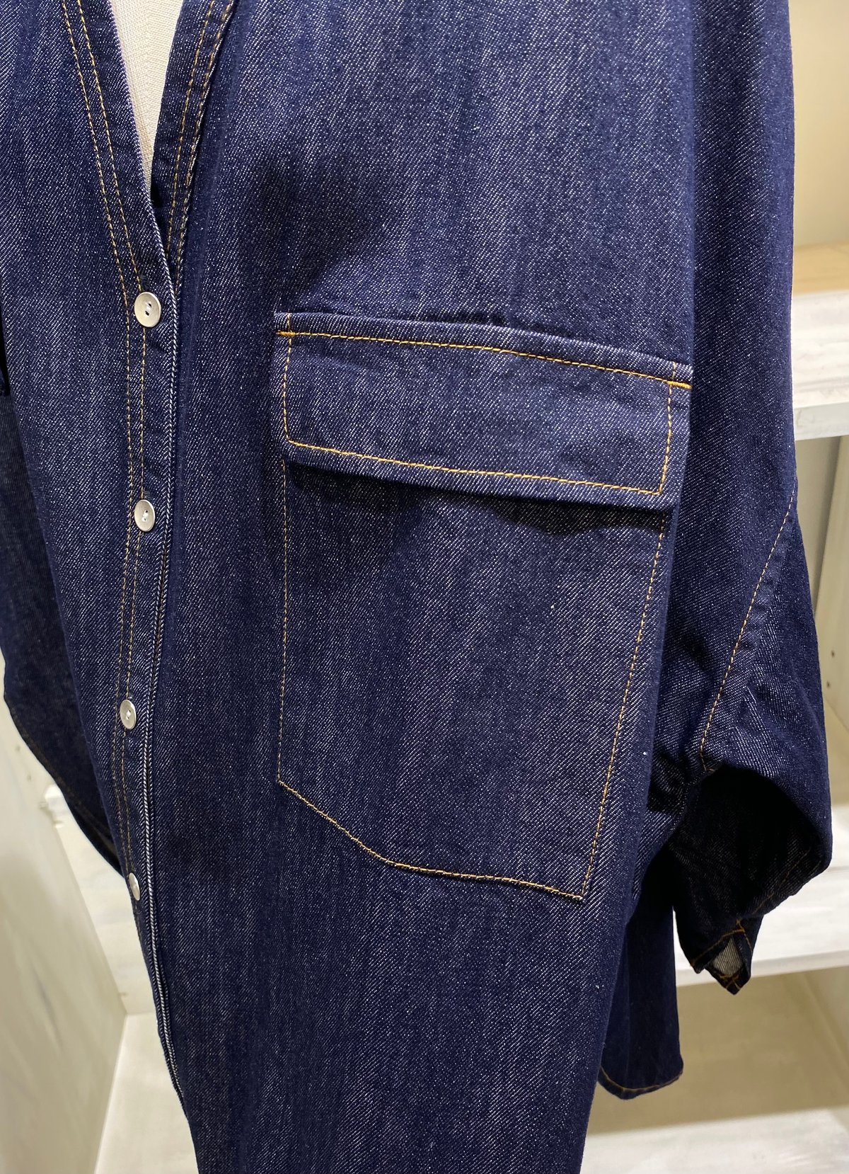 PASSIONE（パシオーネ）』Vネックデニムジャケット | ルルド