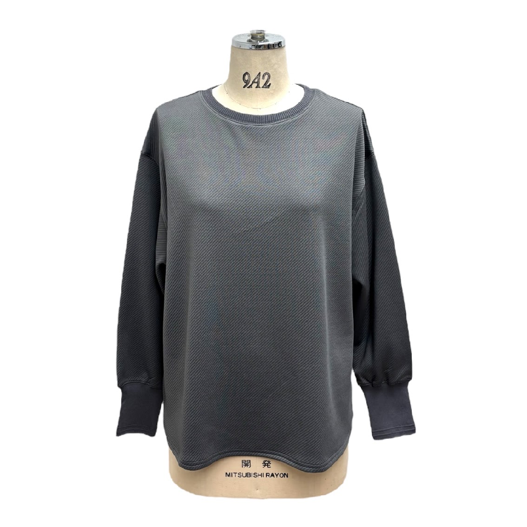 最終価格⭐︎ayane⭐︎新品未使用⭐︎ボンバーキーネックプルオーバー⭐︎ アヤン 予約販売【 ayane 】ボンバーキーネックプルオーバー (895105