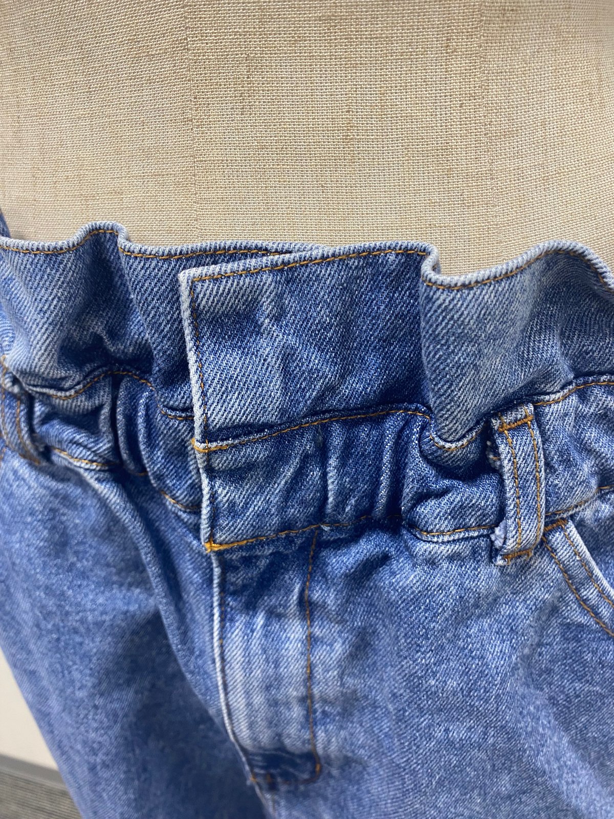 anuke アンヌーク　Waist Tuck Denim デニム anuke（アンヌーク）』Waist Tuck Denim | ルルドオンライン