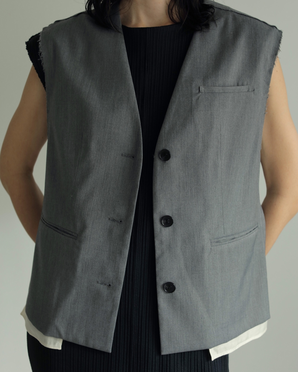 ànuke（アンヌーク）』Cutoff Twill Vest/カットオフツイルベスト | ル