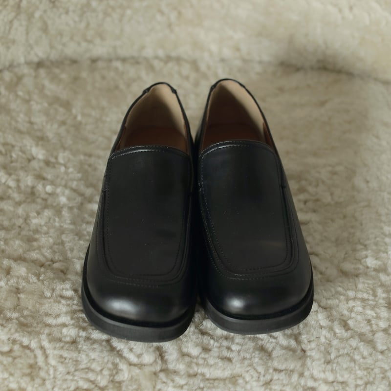 anuke【新品】Ecoleather Loafers レザー　ローファー anuke（アンヌーク）』Ecoleather Loafers | ルルドオンライン LOU