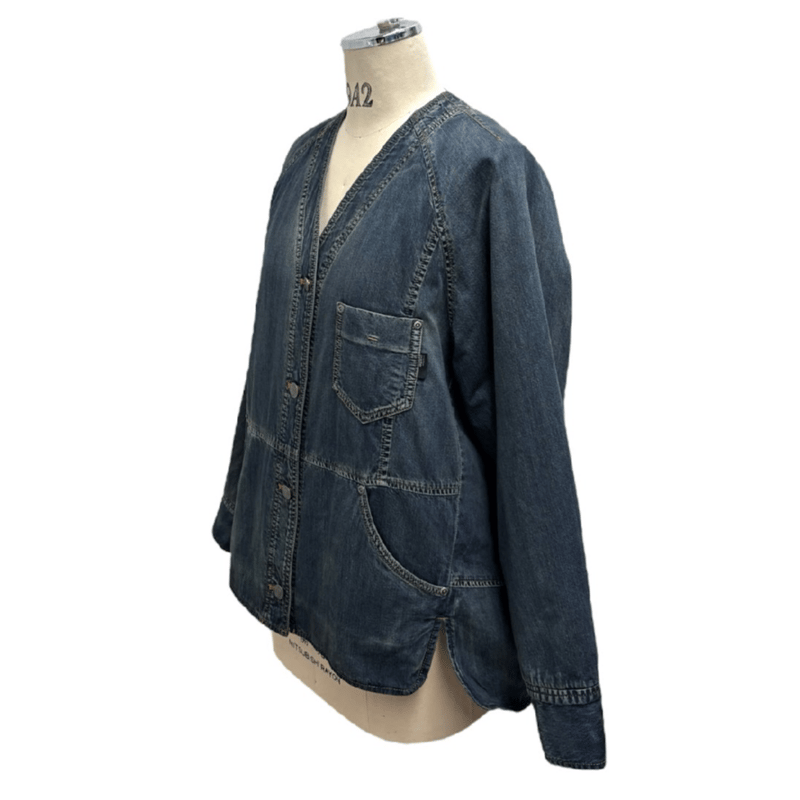 ayane ラグランデニムブルゾン ayane ラグランデニムブルゾン