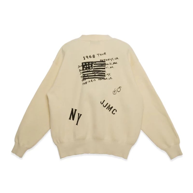 完売【J.J.MERCER/ジェイジェイマーサー】 ニットカーディガン J.J.MERCER/ジェイジェイマーサー】 KNIT CARDIGAN