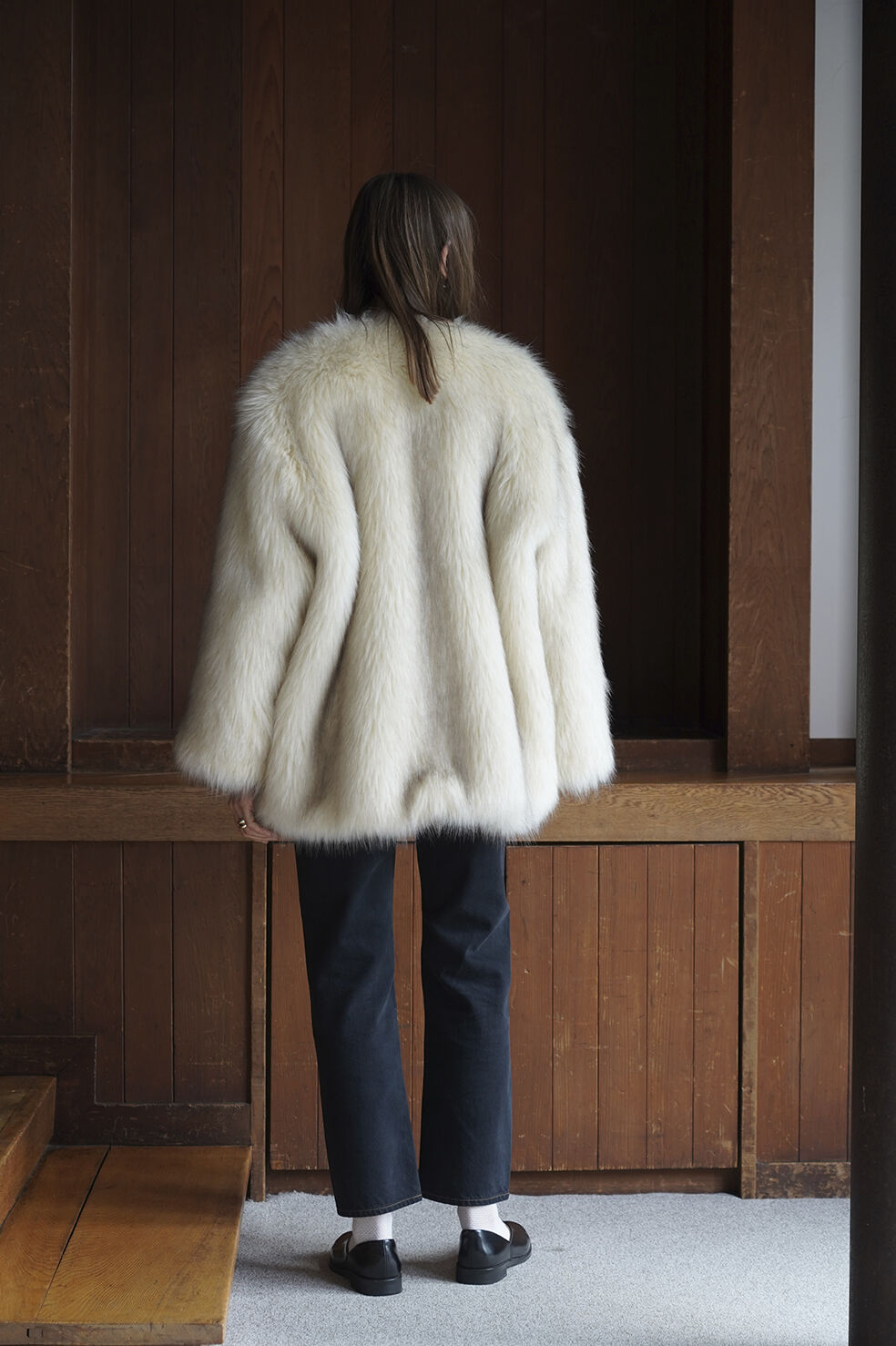 CLANE』NO COLLAR VOLUME ECO FUR COAT | ルルドオンライン CLANE』NO COLLAR VOLUME ECO FUR COAT | ルルドオンライン