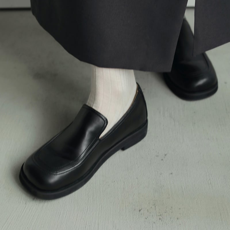 anuke【新品】Ecoleather Loafers レザー　ローファー anuke (アンヌーク)』Ecoleather Loafers | ルルドオンライン LO