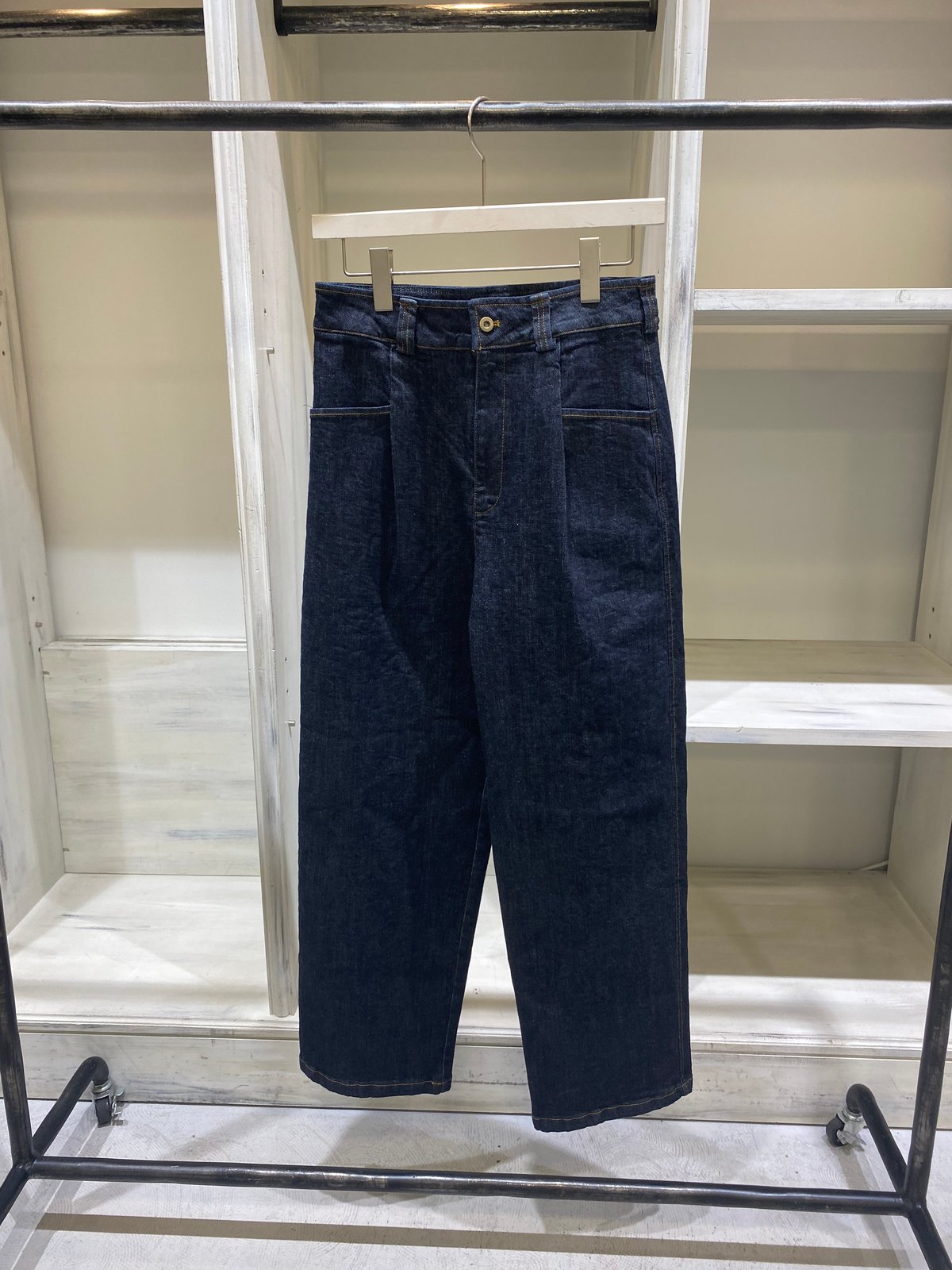 MARGAUX VINTAGE デニム MARGAUX VINTAGE】ワンウォッシュデニムパンツ | cavabien
