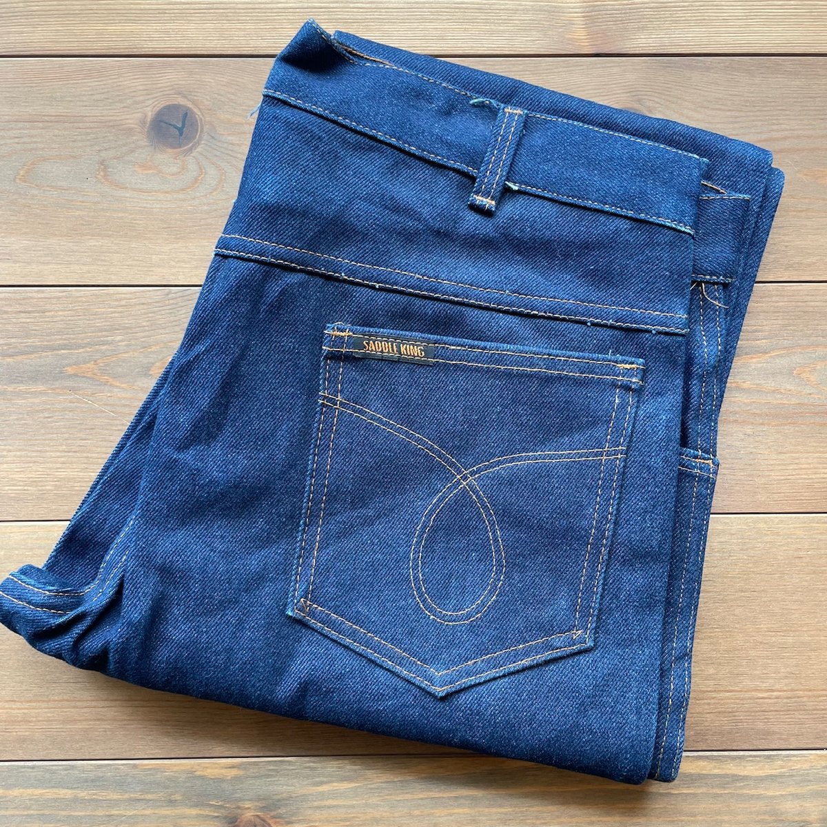 70's SADDLE KING denim pants (dead stock) | ARGO
