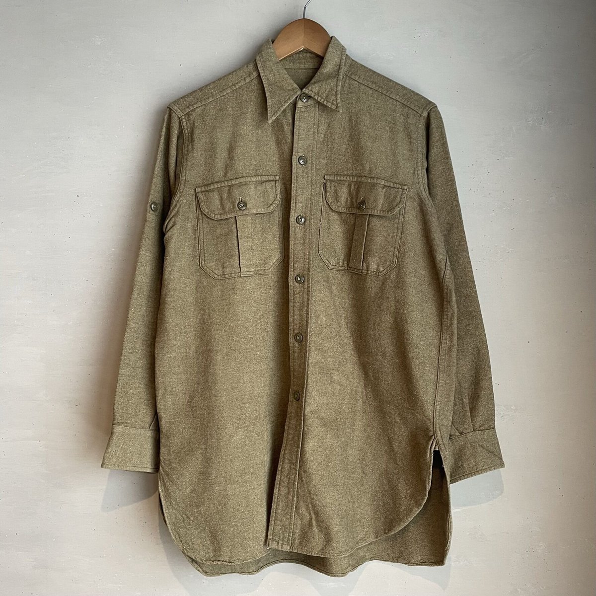 50's Britsh military wool shirt | ARGO