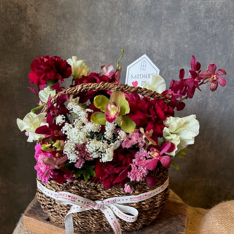 【送料込】母の日 Flower Basket