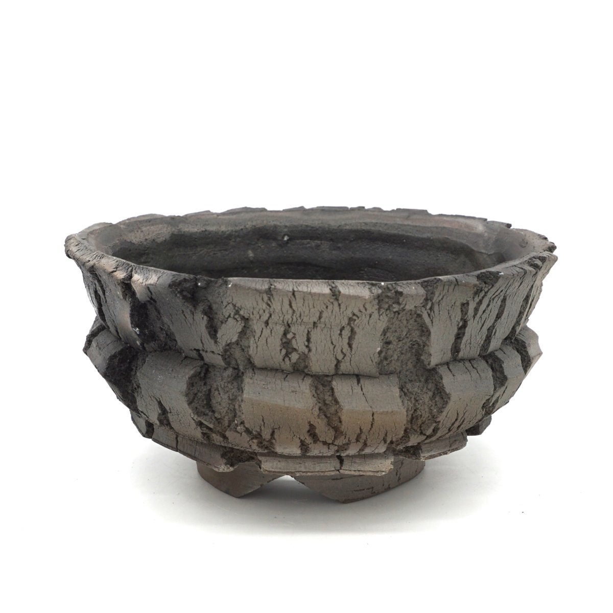 宮島將實】月兎窯.裂文鉢XL （P164） | LEO.