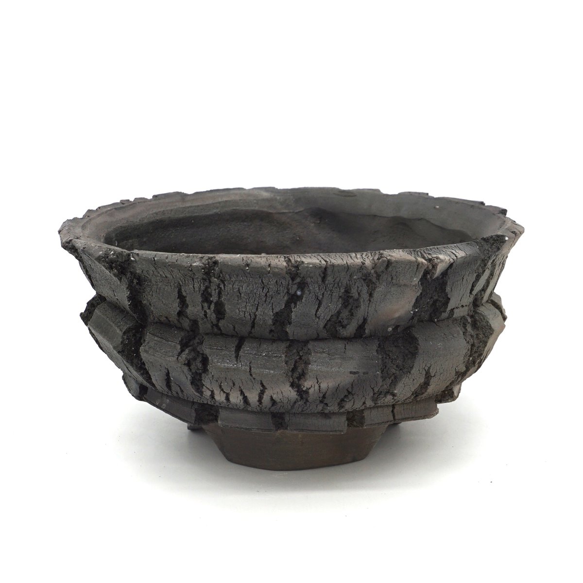 宮島將實】月兎窯.裂文鉢XL （P164） | LEO.